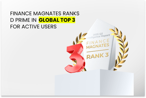D Prime Ranked Global Top 3 in Active Users